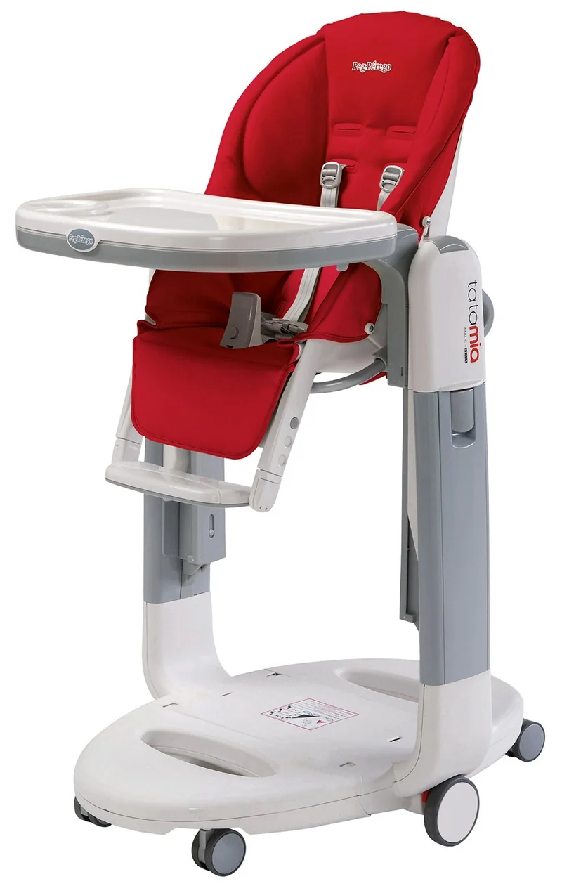 Peg Perego Tatamia Seggiolone Colore Fragola