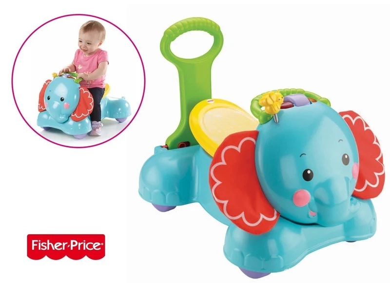 Elefante Rimbalzante 3 In 1 Fisher Price Cbn62
