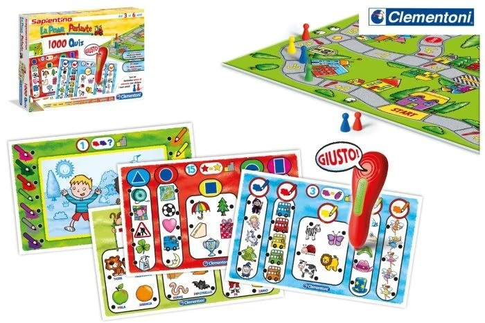 Sapientino Penna Parlante 1000 Quiz - Clementoni 13274