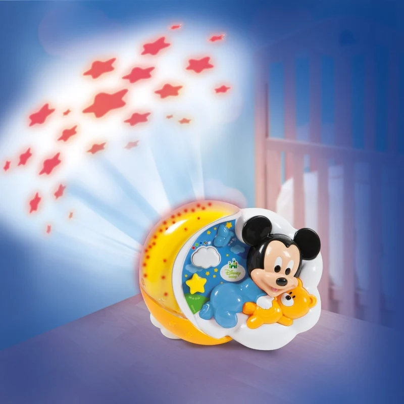 Baby Topolino Proiettore Magiche Stelle