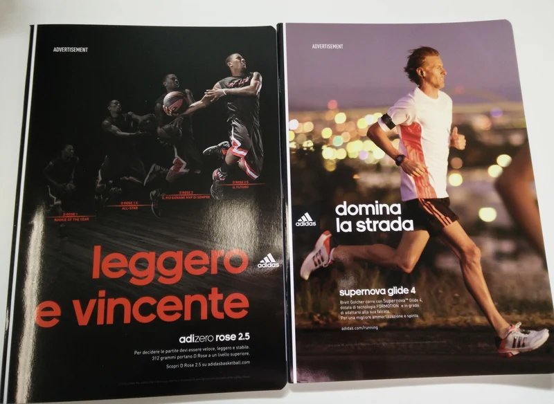 Quadernone Adidas 5 Millimetri