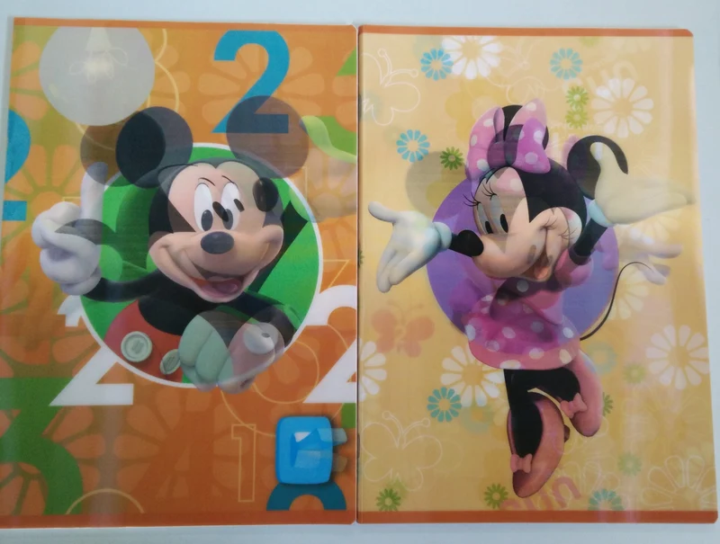 Quadernone Lenticolare Topolino E Minnie Rigo 5 Millimetri