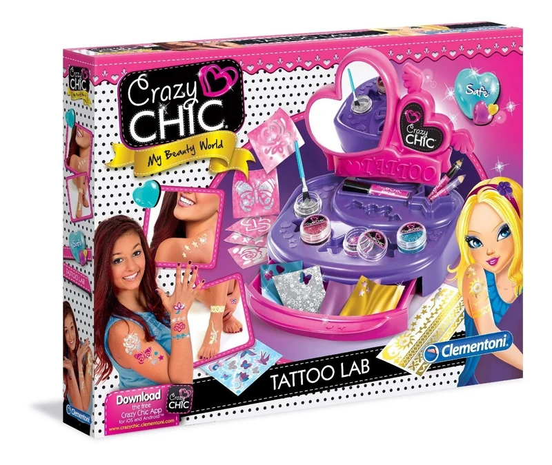 Clementoni - Crazy Chic Banchetto Dei Tattoo - Tattoo Lab
