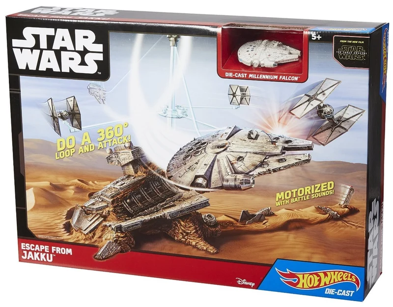 Hot Wheels - Star Wars Sw Playset - Fuga Da Jakku