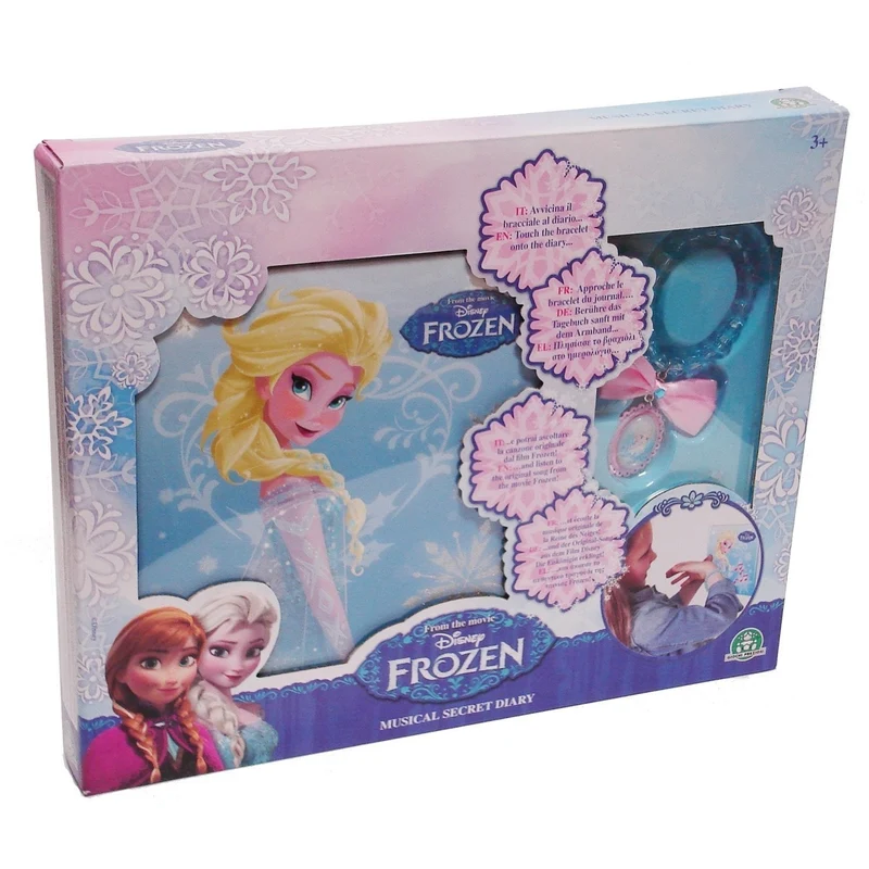 Diario Con Musica Frozen