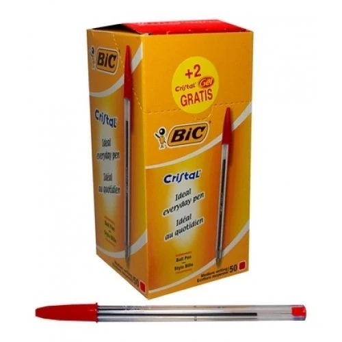 Bic Cristal Penna Rossa A Sfera