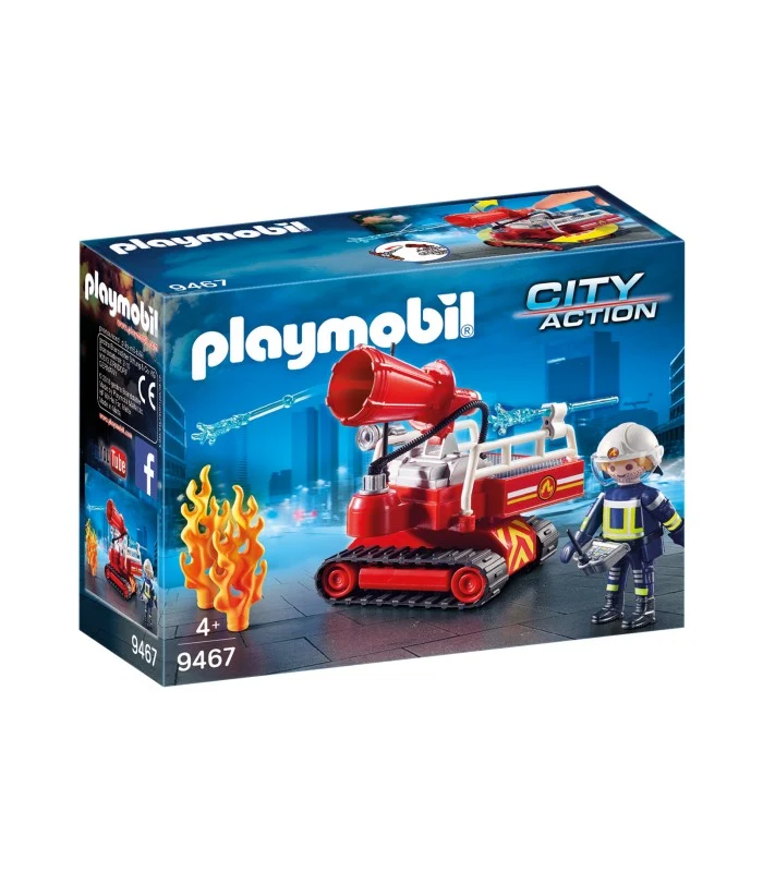 Playmobil 9467 Robot Dei Vigili Del Fuoco