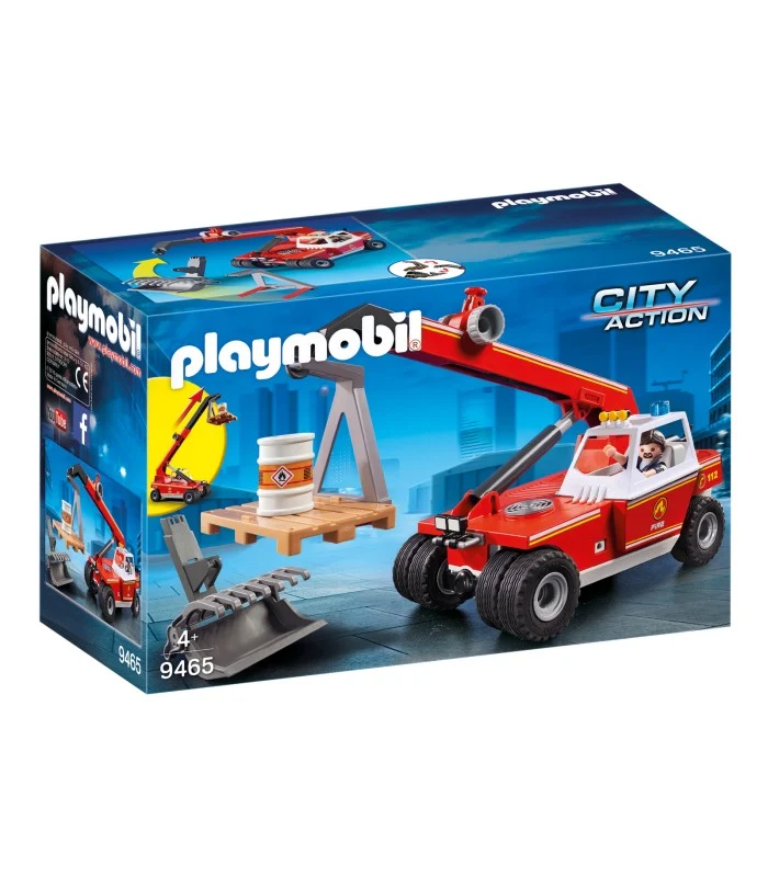 Playmobil 9465 Veicolo Con Braccio Telescopico