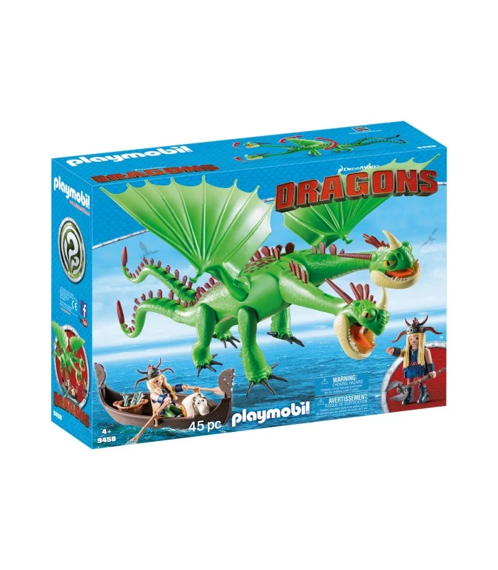 Playmobil 9458 Testabruta E Testaditufo Con Vomito E Rutto