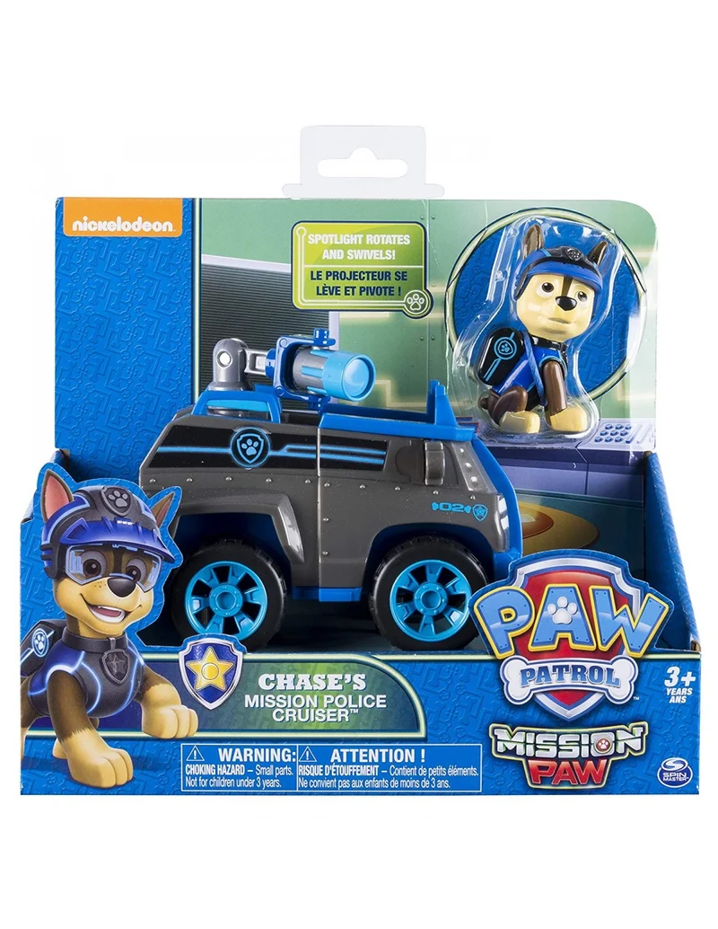 Paw Patrol Mission Paw - Chase Con Veicolo
