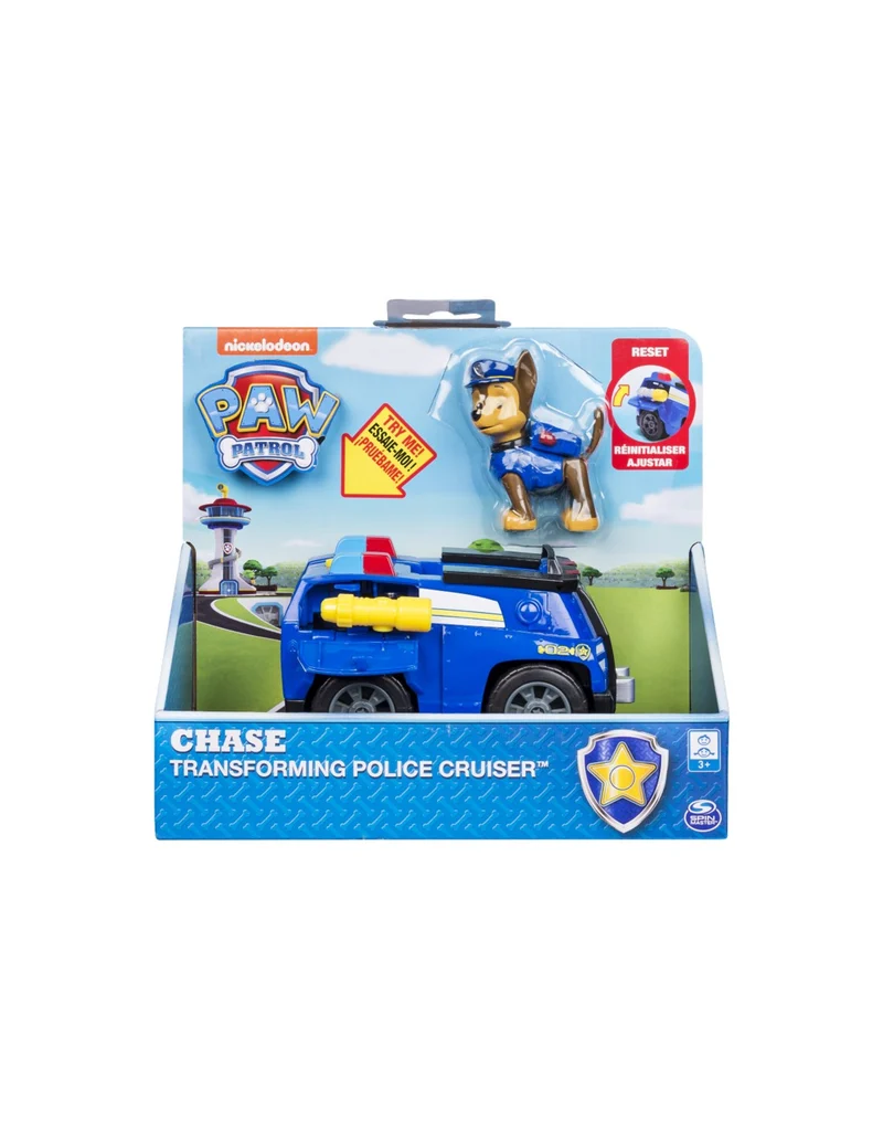 Paw Patrol - Veicolo Chase Transforming Police Cruiser