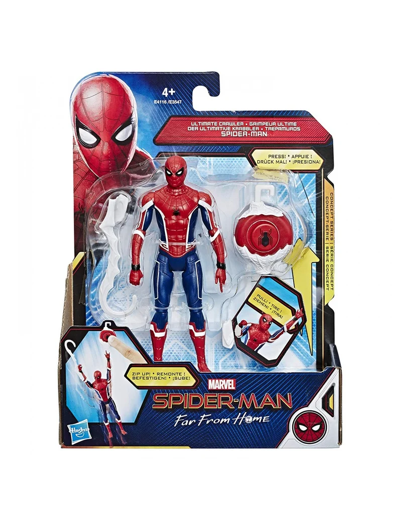 Spider-Man For From Home Personaggio Deluxe - Ultimate Carwler