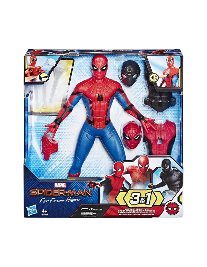 Spider-Man Movie Deluxe 3 In 1