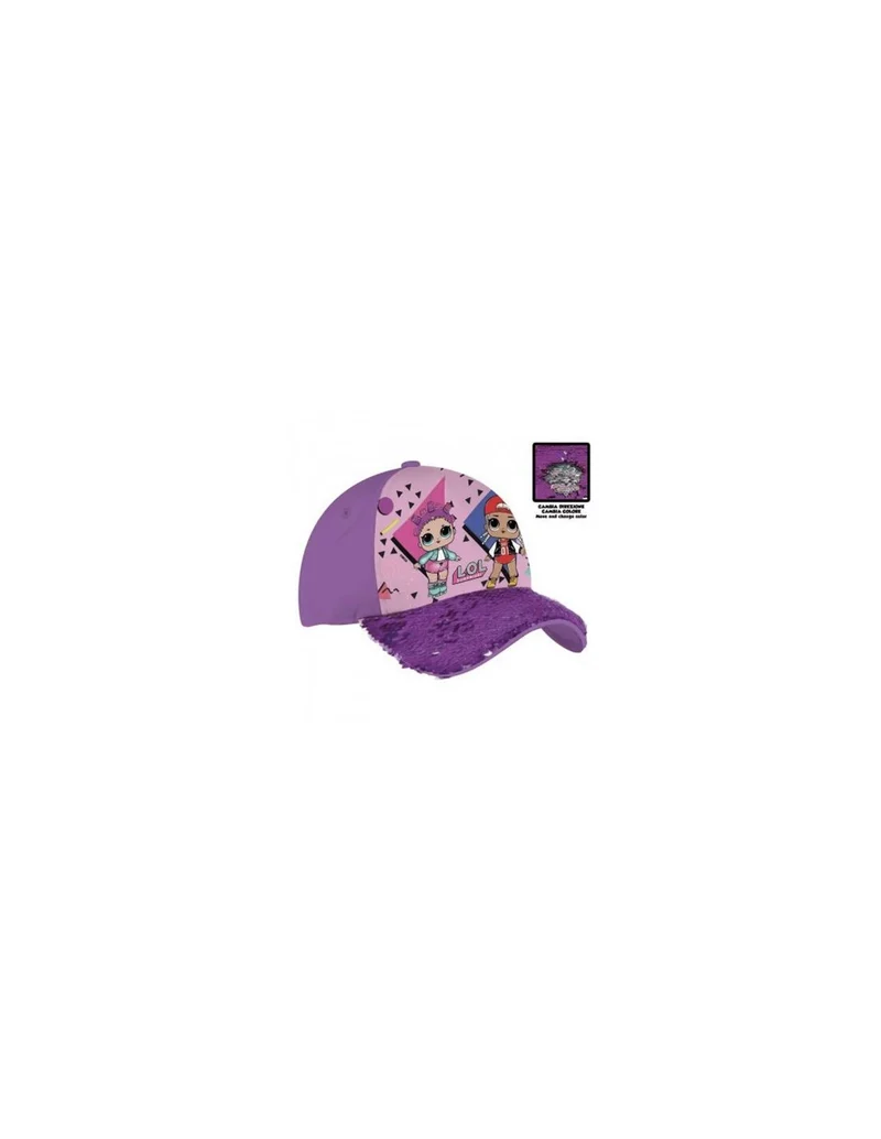 Lol Surprise - Cappello Con Paillettes Viola