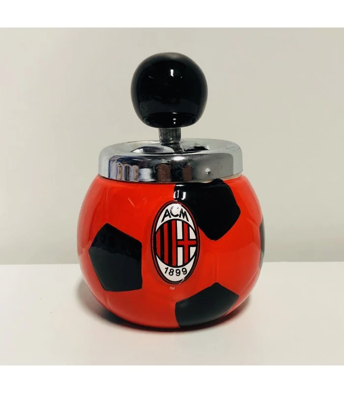 Ac Milan Posacenere In Ceramica