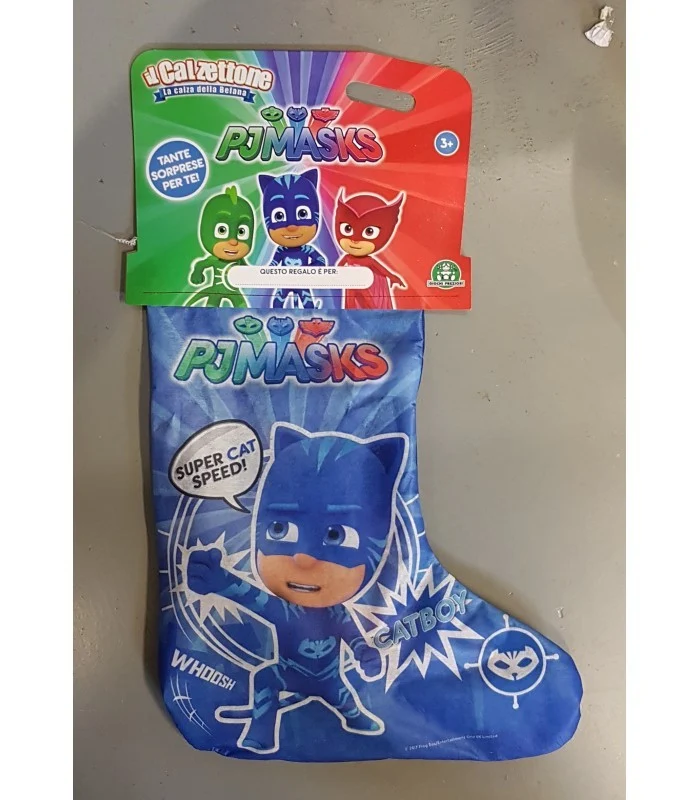 Calzettone Calza Befana Pj Masks 2018 Gatto Boy