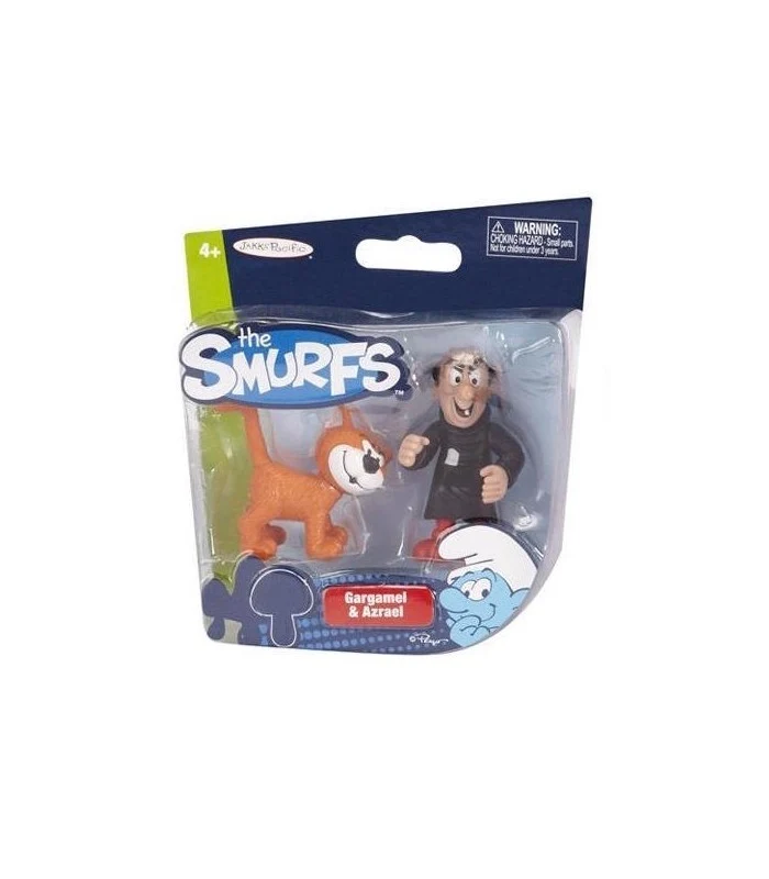 Puffi Blister Con 2 Personaggi Gargamel E Azrael