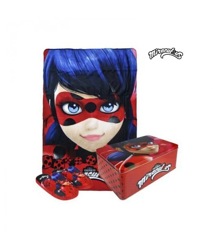 Scatola Di Metallo Con Accessori Di Lady Bug