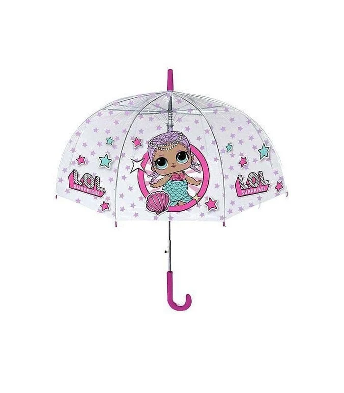 Lol Surprise Ombrello Manuale Trasparente 42 Cm