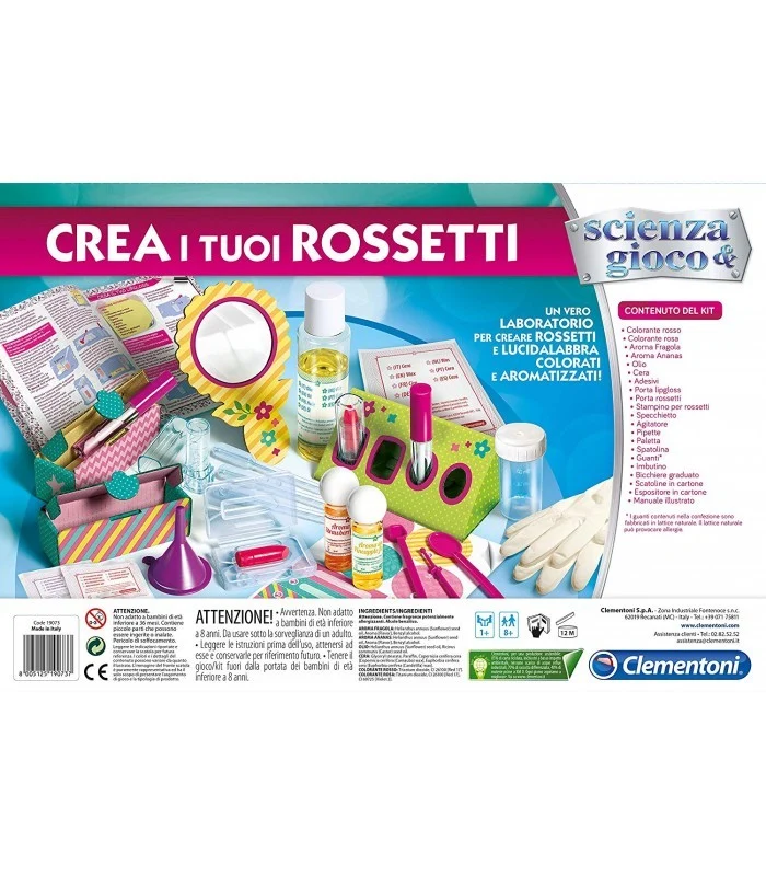 Scienza E Gioco - Crea I Tuoi Rossetti