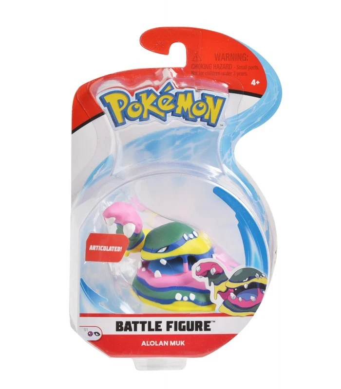 Pokemon Battle Figure Personaggio Alolan Muk