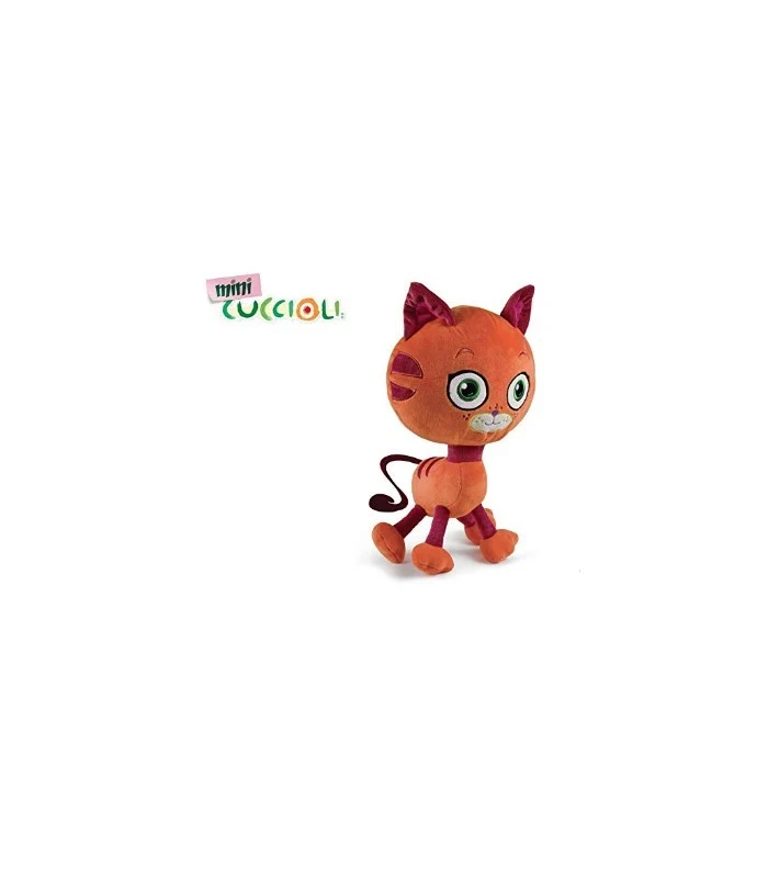 Peluche Mini Cuccioli Olly Il Gatto 30 Cm