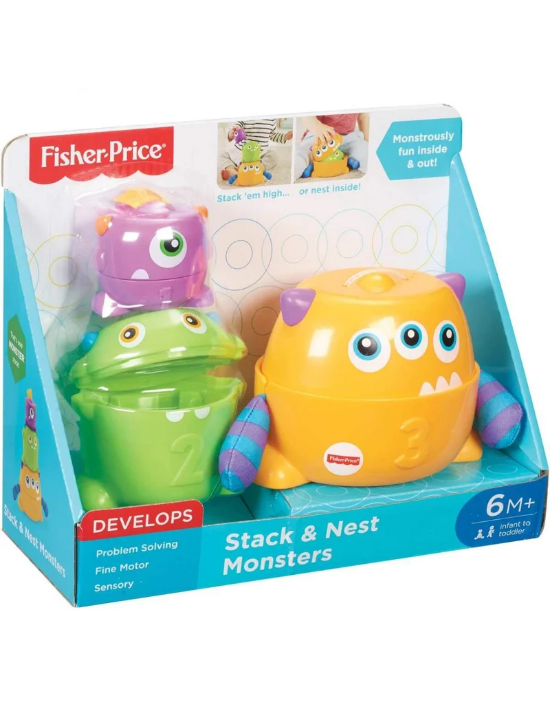 Fisher Price Mostriciattoli Impilabili