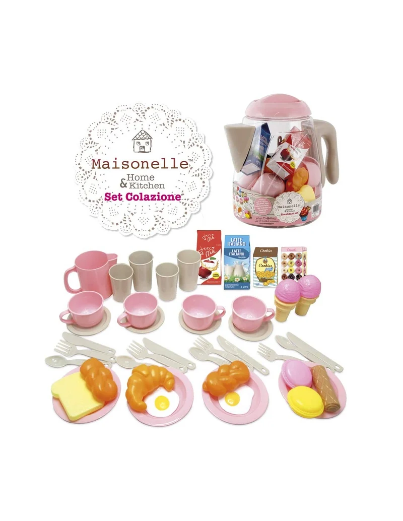 Maisonelle - Maxi Caffettiera Con 44 Accessori