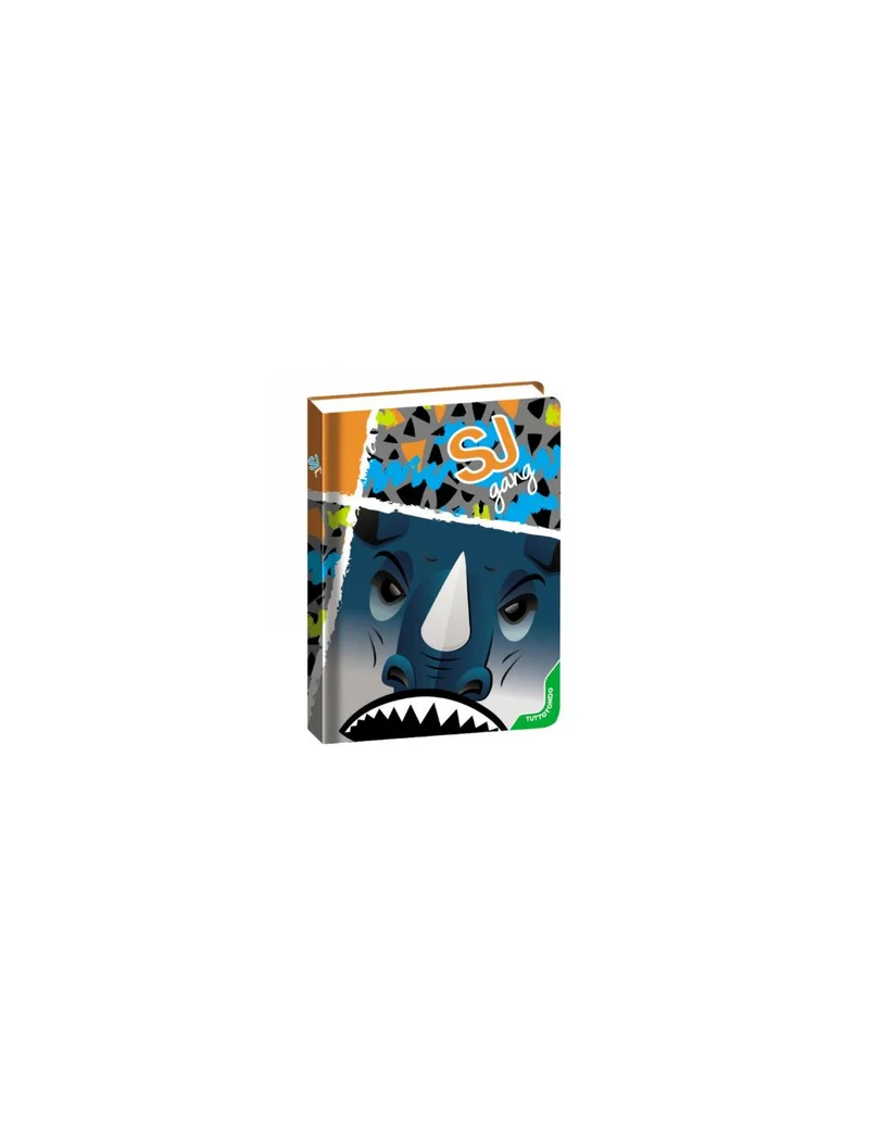 Diario Standard 10 Mesi Seven Sj Animali Arancione