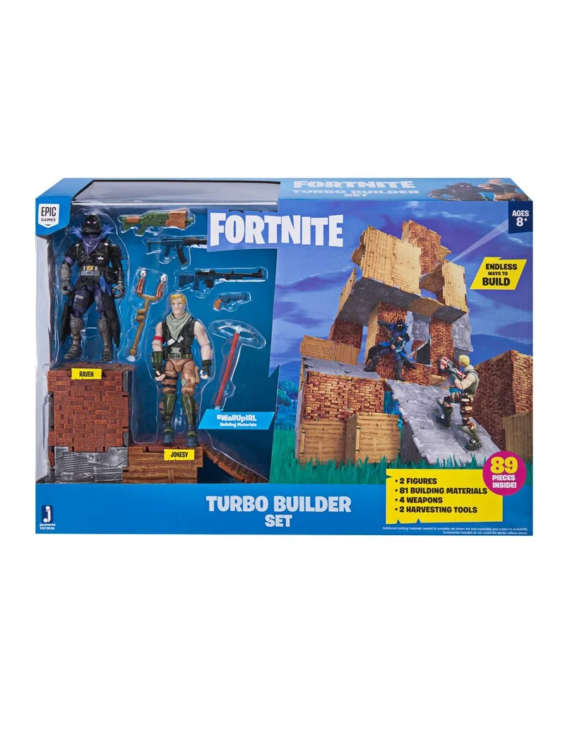 Fortnite Set Turbo Builder Con 2 Personaggi