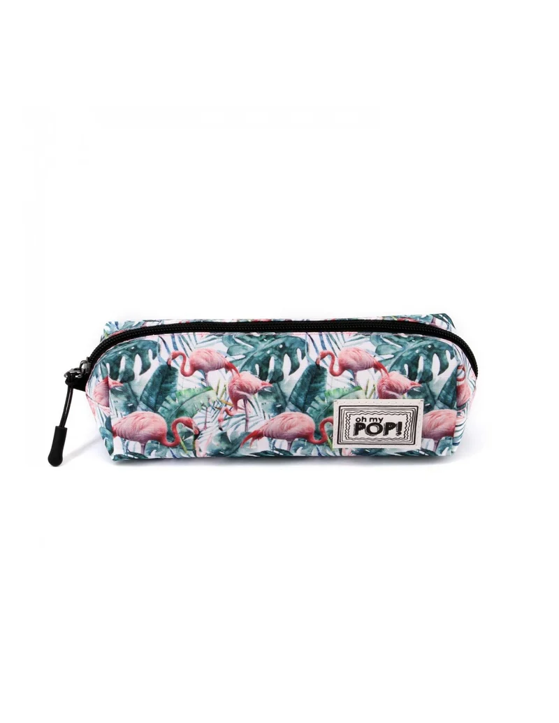 Astuccio Quadrato Oh My Pop Tropical Flamingo