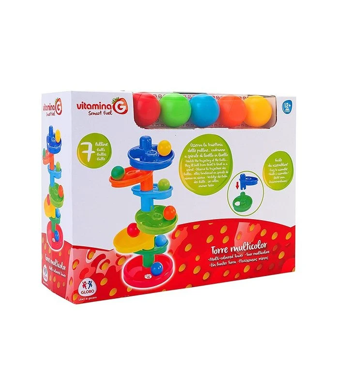 Torre 6 Livelli Con 7 Palline