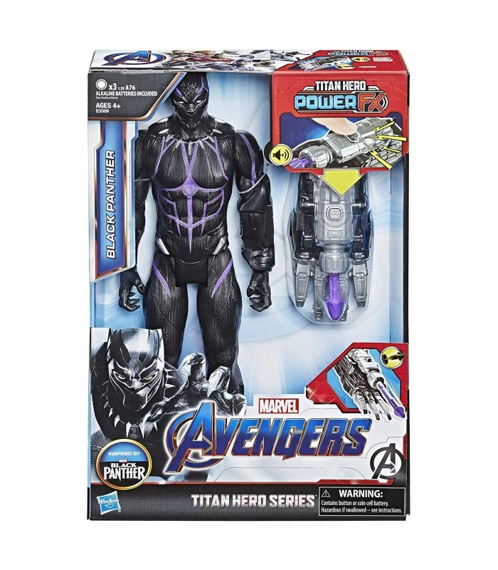 Marvel Avengers - Personaggio Titan Hero Power Px - Black Panther