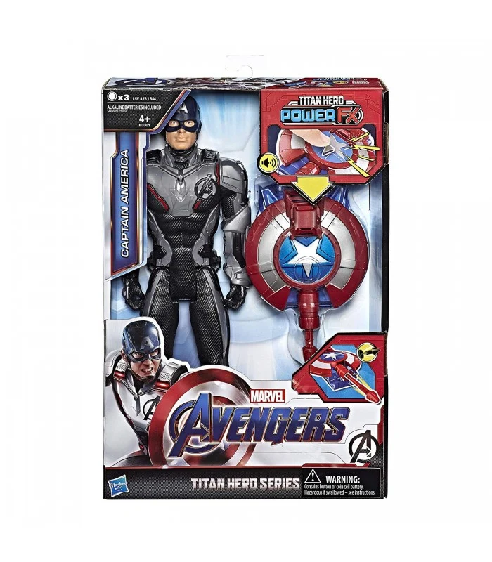 Marvel Avengers - Personaggio Titan Hero Power Fx - Captain America