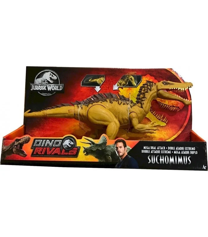 Jurassic World Dino Rivals - Suchomimus Attacco Extra