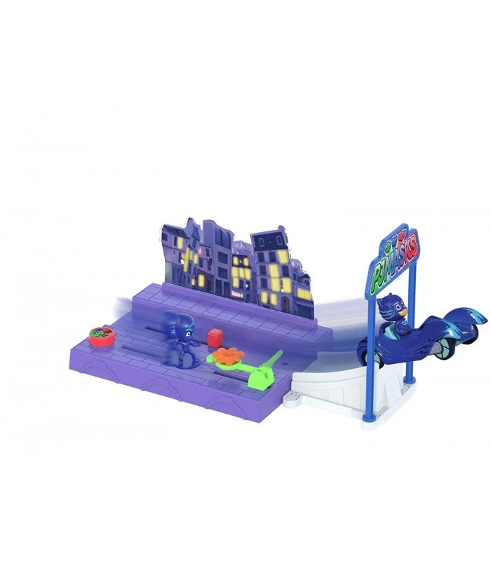 Pj Masks Night Mission Con Gattomobile