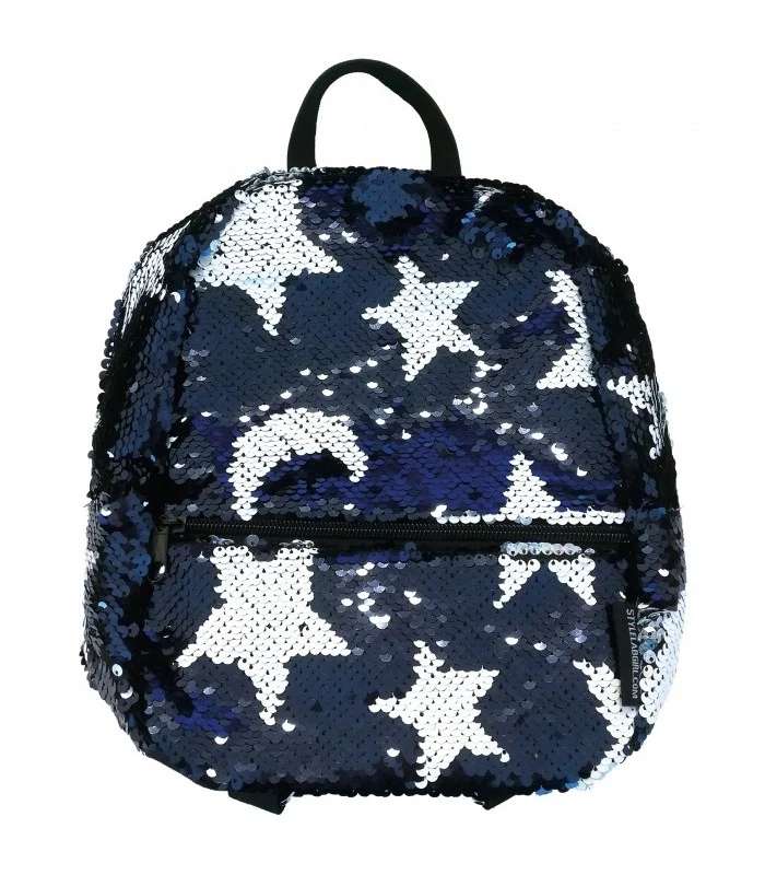 Magic Sequin Mini Zainetto Star Moon