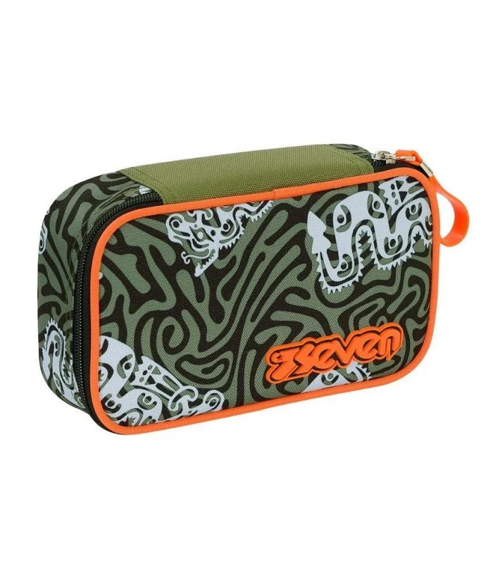 Seven Astuccio Quick Case Totem Verde Militare