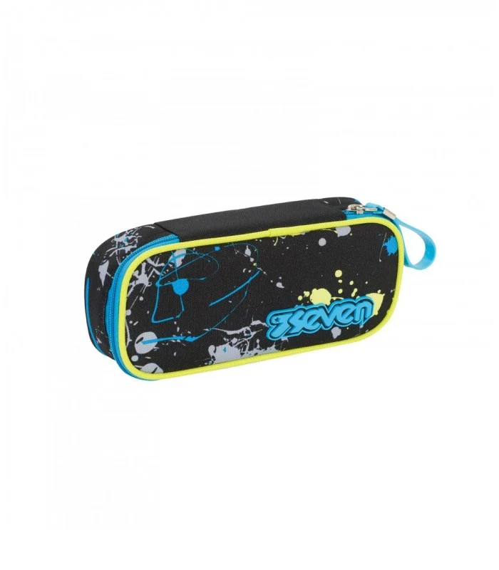 Seven Astuccio Round Plus Sprinkle Nero E Giallo