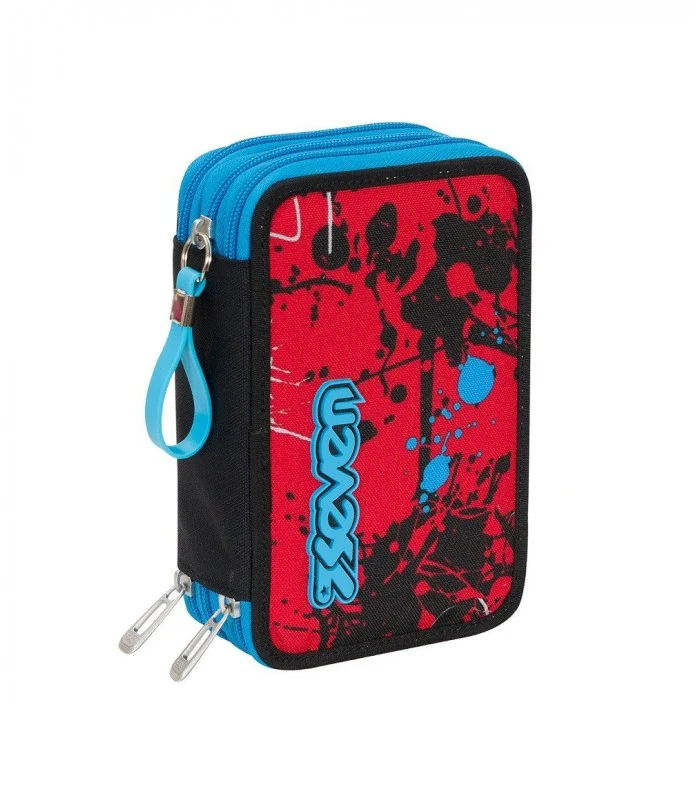 Astuccio 3 Zip Sprinkle - Rosso