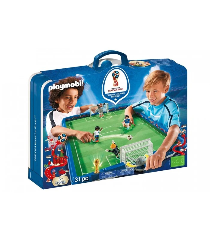 Playmobil 9298 Campo Da Calcio Portatile 2018 Fifa World