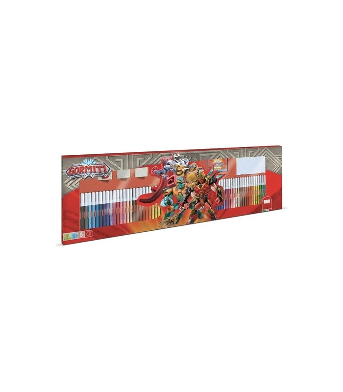 Set 60 Pennarelli Gormiti C/Timbri