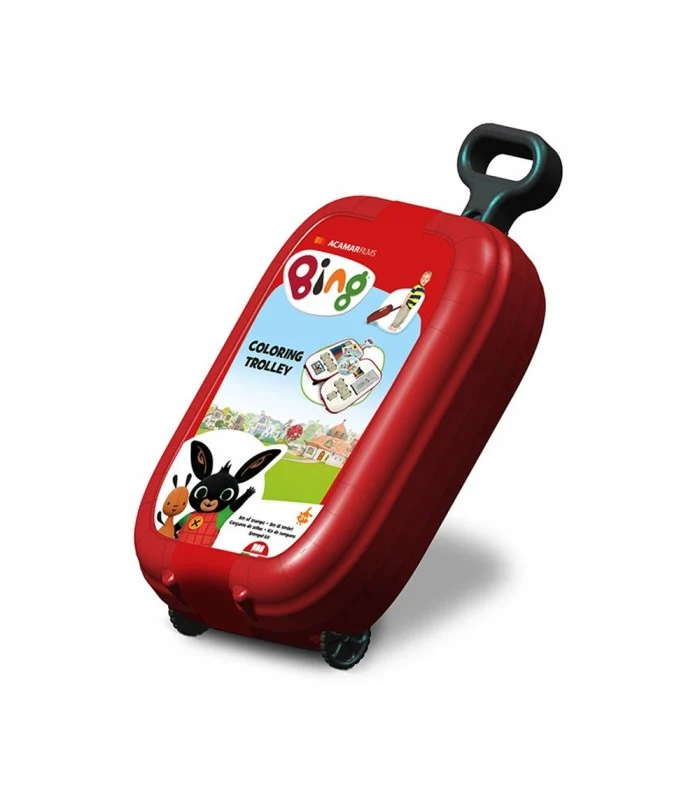 Bing - Mini Trolley Bing Coloring Set