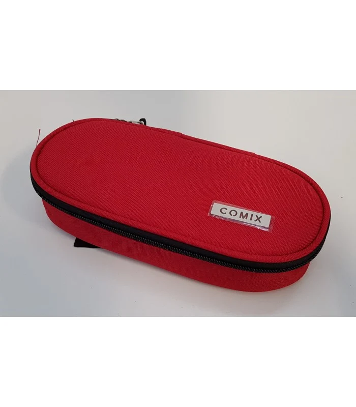 Comix Astuccio Ovale Monocolore Rosso