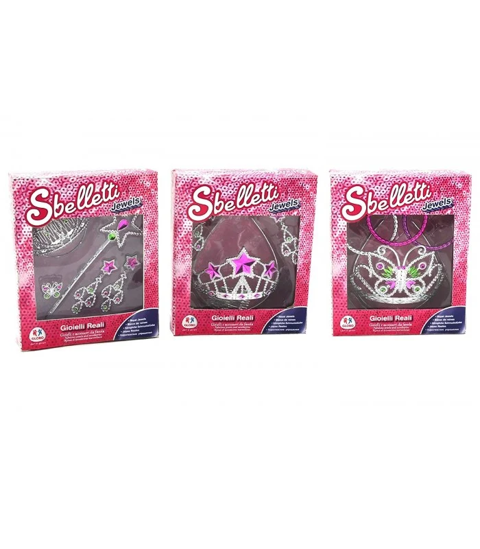 Gioielli Reali Tiara Con Accessori 3 Modelli