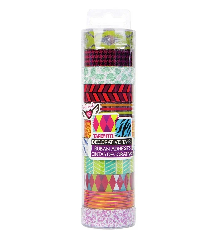 Tapeffiti Tube Patterned Design Tape