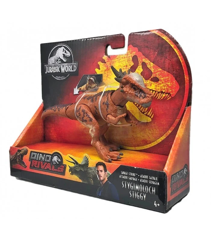 Jurassic World Dino Rivals - Stygimoloch Stiggy Colpo Selvaggio