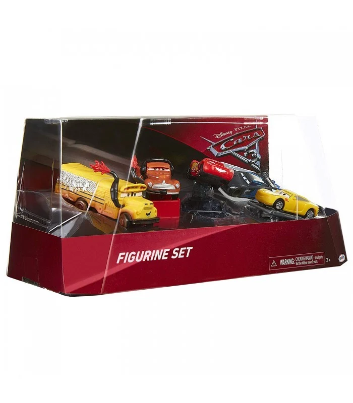 Cars 3 - Set 5 Personaggi Da Collezione