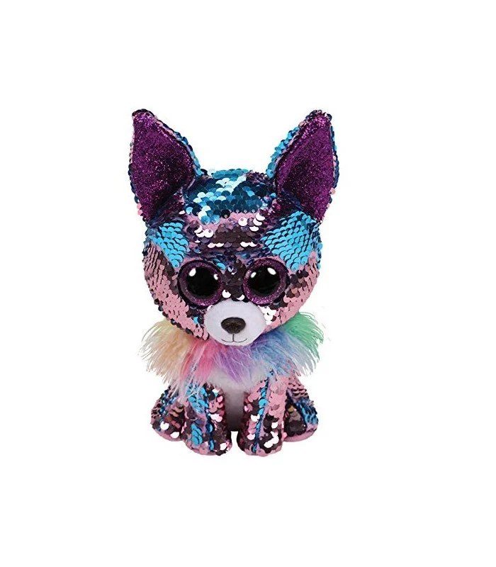 Peluche Beanie Boos Flippables Yappy 28 Centimetri