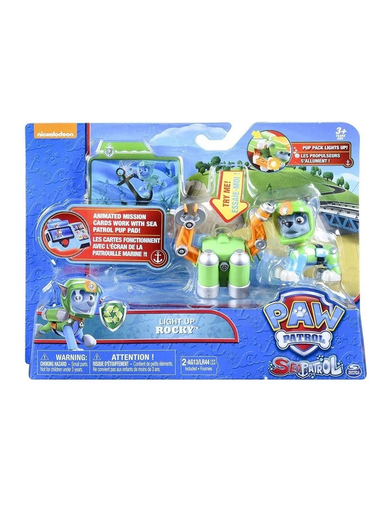 Paw Patrol Sea Patrol - Light Up Rocky